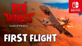 Red Wings Aces of the Sky  Official Game Overview 2020  Nintendo SWITCH [upl. by Donough]