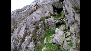 Y GullyGrade 2 Scramble on Tryfan [upl. by Lacombe699]