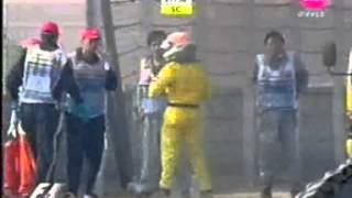 F1 2005  China  Big crash Narain karthikeyan [upl. by Gardell]