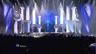 LOUCAS YIORKAS FEAT STEREO MIKE  WATCH MY DANCE ESC 2011 GREECE 1ST SEMIFINAL [upl. by Ellehsad]