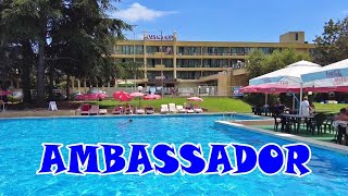 Hotel Ambassador 3 Nisipurile de Aur Golden Sands Bulgaria  travel video calatorie vlog diary [upl. by Rizan793]