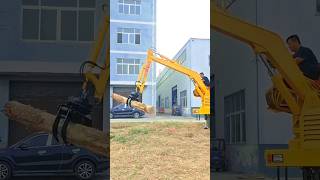 powerful heavy super excavator truck 493 excavetor shorts loadertruck excavatortruck [upl. by Yelram]