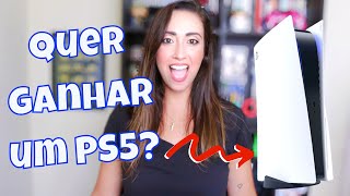 PLAYSTATION 5 Saiba como GANHAR um PS5 ainda nesse ano [upl. by Id]