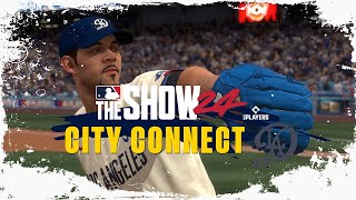 Los Angeles Dodgers City Connect Jerseys in MLB The Show 24 [upl. by Levi342]