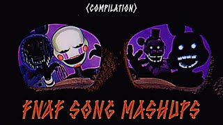 FNaF Song Mashup COMPILATION  Shadows amp Puppets FNaF 2 Anniversary Mix [upl. by Becht]