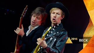 Beck  Loser Glastonbury 2016 [upl. by Attiuqihc953]