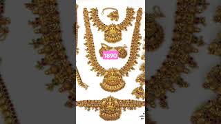 Wholesale jewellery set only for Rs1890 bridal set [upl. by Eyram273]