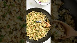 Quick amp Easy Cauliflower Rice Bowl Recipe [upl. by Bullard105]