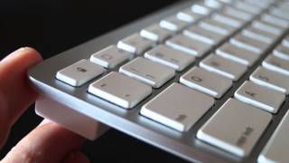 KB100 Bluetooth Keyboard from tmartcom  apple looks and quality [upl. by Silirama647]