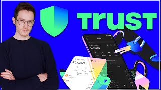 TUTO Trust Wallet 2024 [upl. by Llenaej]