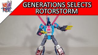 Transformers Review Generations Selects Rotorstorm [upl. by Hsina]