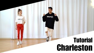 Charleston Step  Shuffle Dance Tutorial  Deutsch [upl. by Aihsit992]