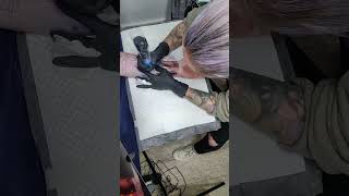 Such a satisfying tattoo timelapse [upl. by Arerrac279]