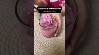 CURD Recepie for HealthyGlowing skin💯😍 skincare ytshorts glowingskin shorts viralvideo [upl. by Arielle]