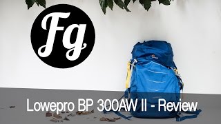 Lowepro BP300 AW II Review [upl. by Steen868]