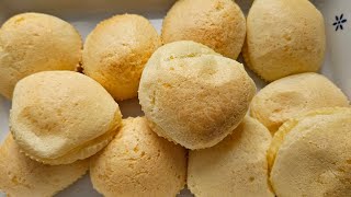 PAN DE QUESO EN LICUADORA super fácil  PAN DE BONO  ALMIDON DE YUCA  pão de queijo [upl. by Christabella]