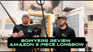 PMZ Archery Takedown Longbow Review by Bowyers [upl. by Modesta]