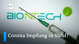 Coronavirus Impfstoff von BioNTech Der große Durchbruch  DW Nachrichten [upl. by Ahsuas]