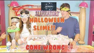 HALLOWEEN SLIME CHALLENGE GONE WRONG [upl. by Sirehc]