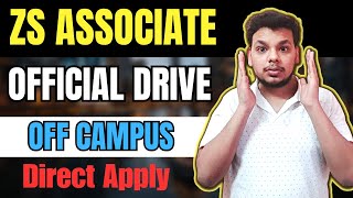 ZS Hiring Announced  Rupeek Hiring  OFF Campus Drives For 2025  2024  2023 Batch  Fresher Jobs [upl. by Manouch]