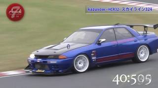 Attack 2015（アタック筑波）1123「kazuvow «スカイライン324」HCR32 [upl. by Ahseyi]