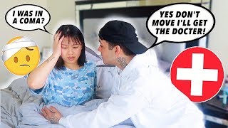 Convincing My Girlfriend She Was In A Coma PRANK [upl. by Parsifal]