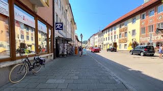 Wolfratshausen Small German Town Near Munich 4K [upl. by Ennahgiel]