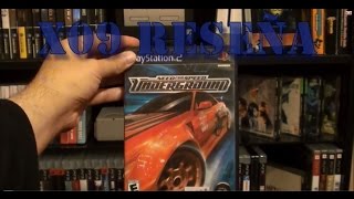 X09 Reseña Need for Speed Underground para PS2 [upl. by Kannry439]