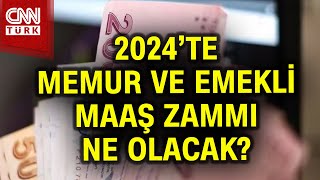 2024te Memur ve Emekli Maaş Zammı Ne Olacak Haber [upl. by Oidacra718]