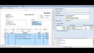 Invoice OCR data capture and processing Invoices automatically exceptions handling [upl. by Marline110]