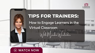 How to Engage Learners in the Virtual Classroom [upl. by Adnara]