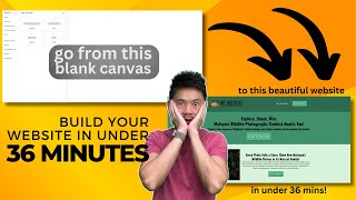 GoHighLevel Website Builder Tutorial Build your Website in 36 Minutes [upl. by Isus]