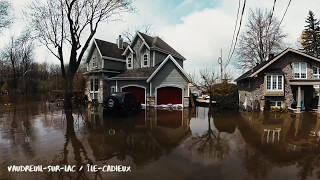 Inondation à VaudreuilSoulanges 2017  VaudreuilSoulanges Flood 2017 [upl. by Nirek490]