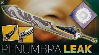 Destiny 2  Penumbra Leak Hawkmoon Returning amp Dark Drinker Season of Opulence [upl. by Janna711]