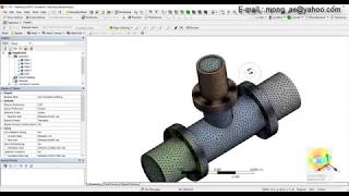 ANSYS Meshing for Fluid Structure Interaction [upl. by Ahsercel]