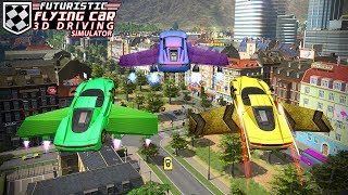 Futuristic Flying Car 3D Driving Simulator [upl. by Ttemme]