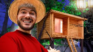 CONSTRUIRE UNE CABANE DANS LES ARBRES EN 24H [upl. by Olivia]