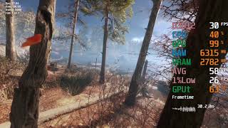 GeForce GTX 1060 3GB  AMD Ryzen 3 3100  Metro Exodus Benchmark [upl. by Mccormac663]