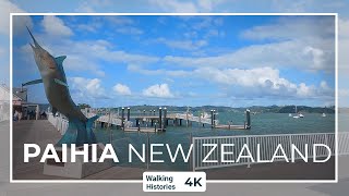 Paihia Bay of Islands  New Zealand Walking Tour 4K [upl. by Samira]