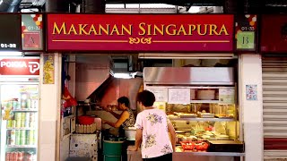 4K Tanglin Halt Food Centre Nostalgic Singapore Hawker Culture at Commonwealth Drive DEMOLISHED [upl. by Raouf142]