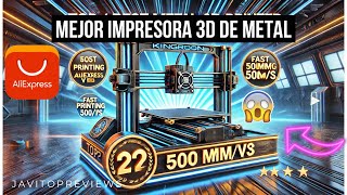 ¡La IMPRESORA 3D de Metal Más Rápida en Aliexpress en 2024 [upl. by Jerusalem]