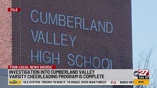 Cumberland Valley School District concludes investigation into cheerleading program [upl. by Lehcear]