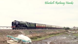 The Torbay Express with 60163 Tornado 04092016 Whistle jammed open [upl. by Eppesiug662]