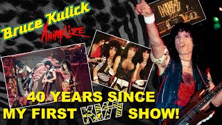 KISS Animalize Tour 40th Anniversary quotMy First KISS Showquot [upl. by Eppillihp65]