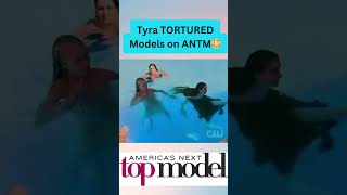 Tyra Banks Tortures Model On ANTM for a Fake Shoot 😳 topmodel [upl. by Suckram]