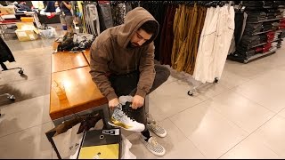 SNEAKER SHOPPING MANNEQUIN CHALLENGE [upl. by Convery]