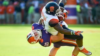 Hardest College Football Body Slams [upl. by Sylirama950]