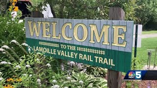 Over Half of the Lamoille Valley Rail Trail reopens [upl. by Alenairam295]