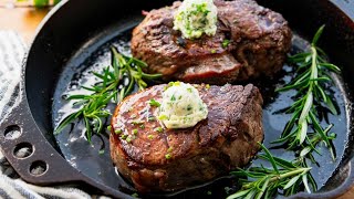 Cast Iron Filet Mignon [upl. by Leboff]