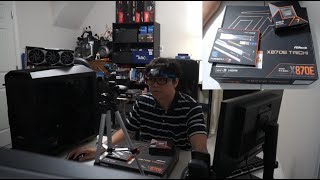 X870E Taichi Livestream PC Build  Ryzen 7 9700X [upl. by Latimer]